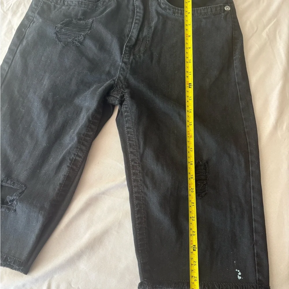 Smoke Rise Jeans Shorts Men’s Black‎ Size 30